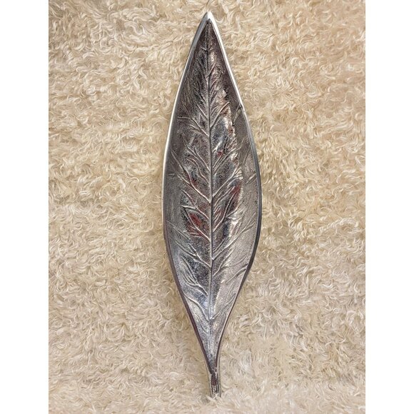 Martha Stewart Pewter Leaf Dish - Picture 9 of 10
